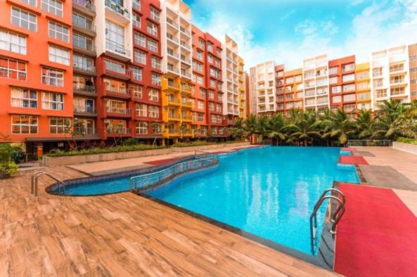 Good Stay Pool View Stylish Studio Apartment,6Km From Airport, 307 Dabolim Exterior photo